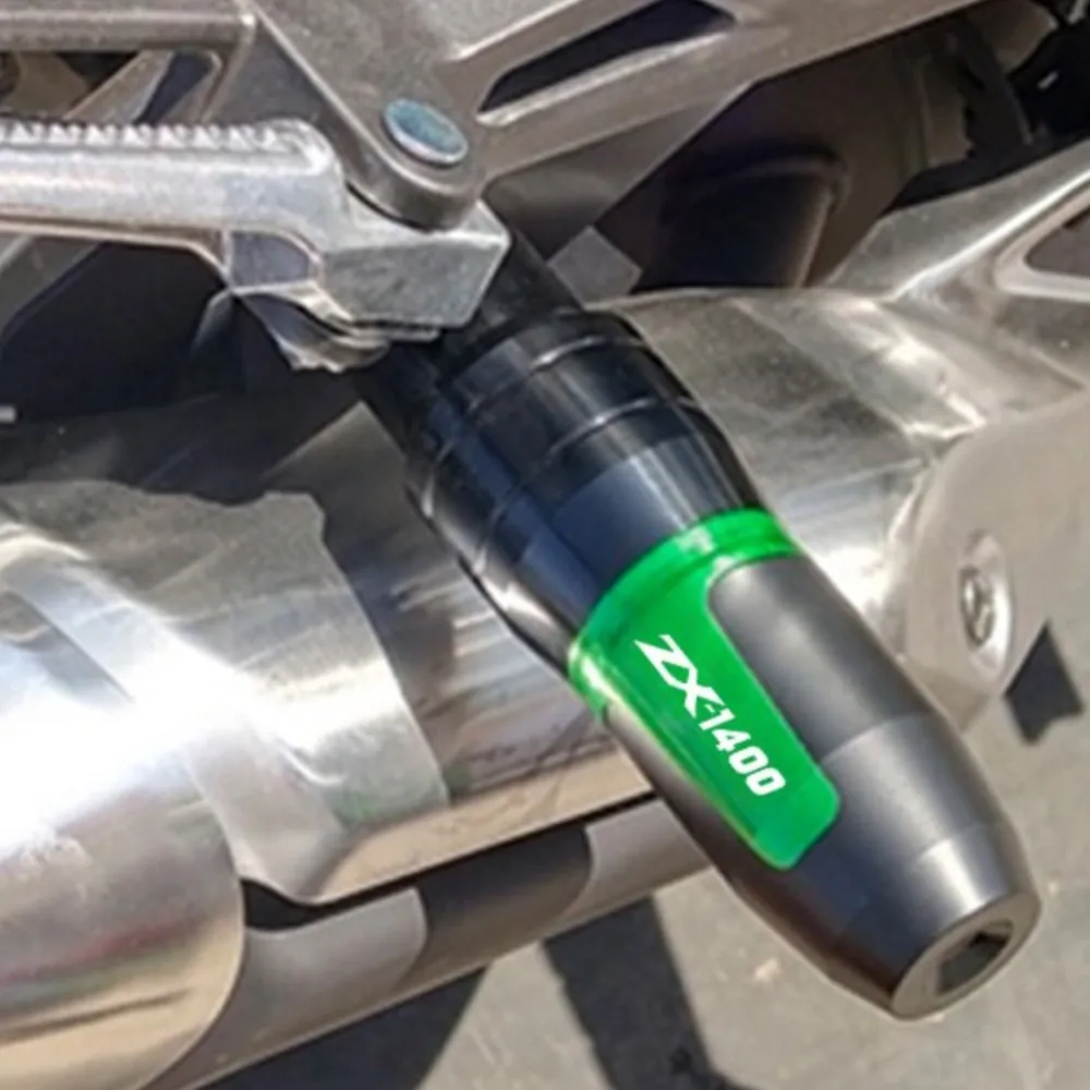 

FOR KAWASAKI ZX1400 2006 2007 2008 2009 2010 2011 2012-2016 Motorcycle CNC Exhaust Frame Sliders Crash Pad Falling Protector