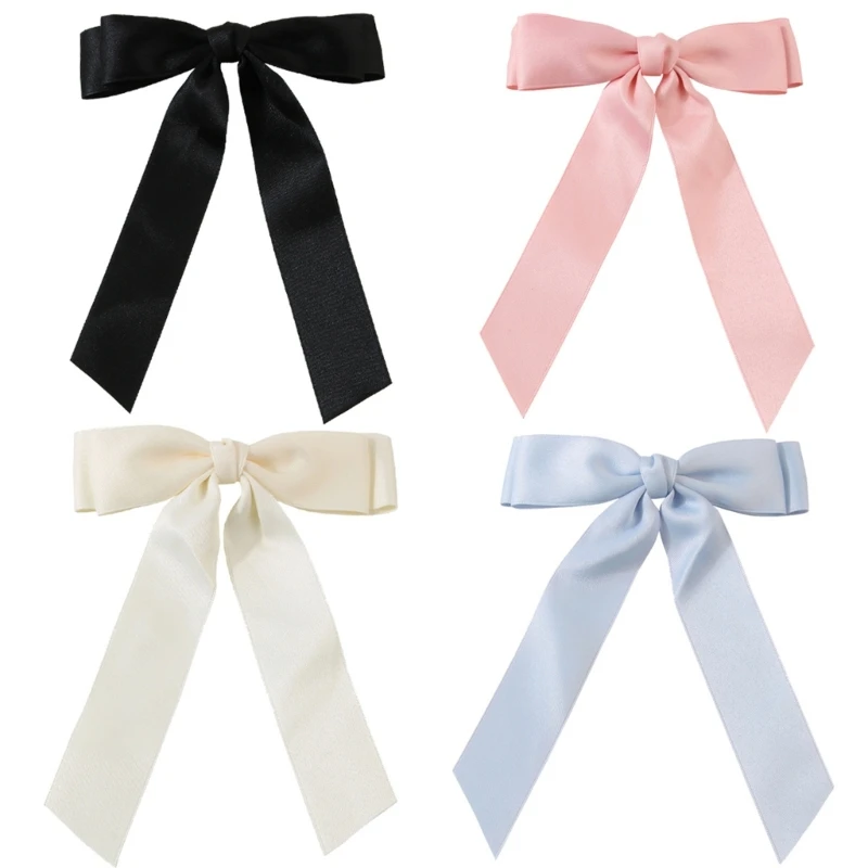 

Sweet Ballet Large Bow Hair Clip Girls Hair Clips Female Hair Decor Accessories