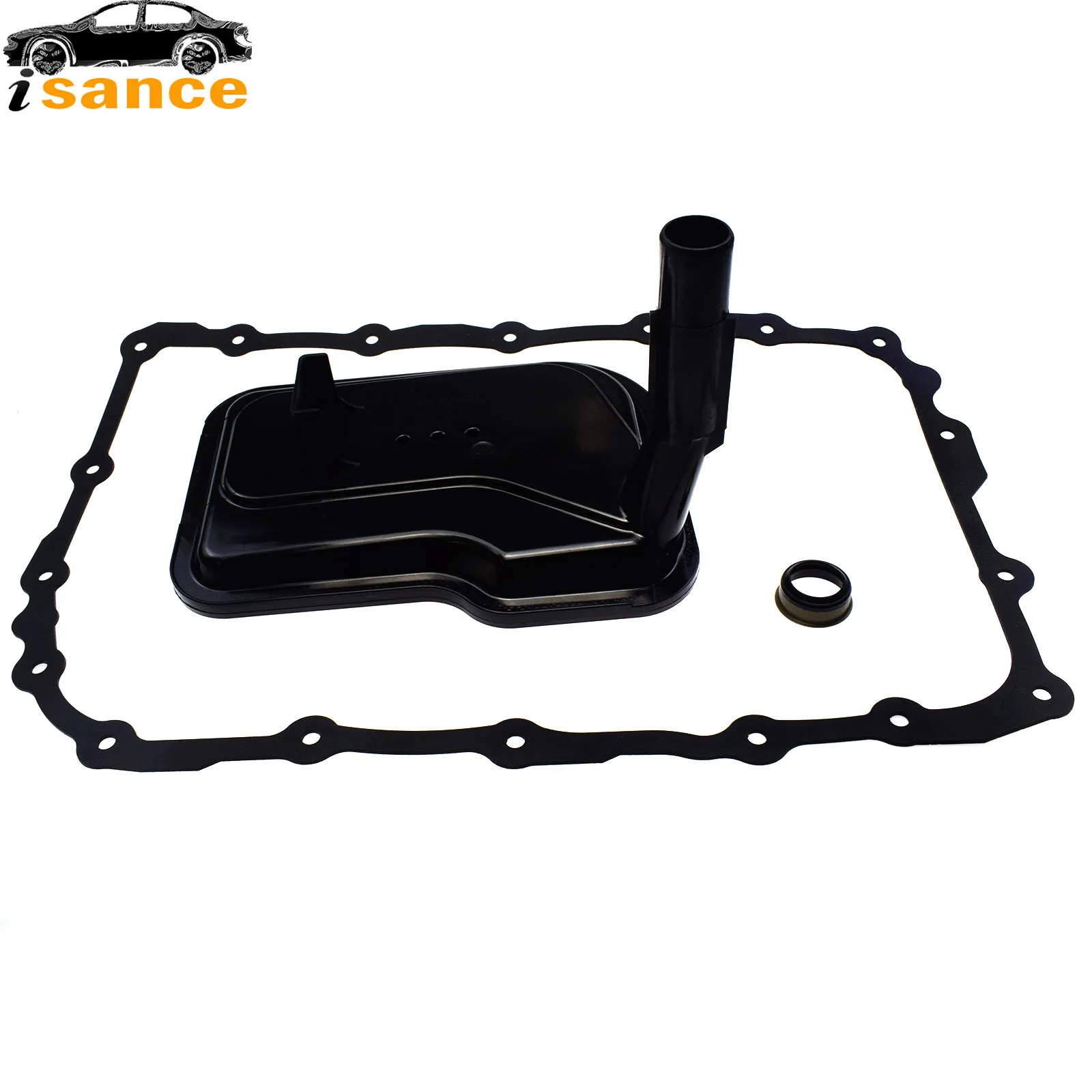 Automatic Transmission Filter + Oil Pan Gasket Kit For GMC Yukon Chevrolet Sierra 24224781 24236933