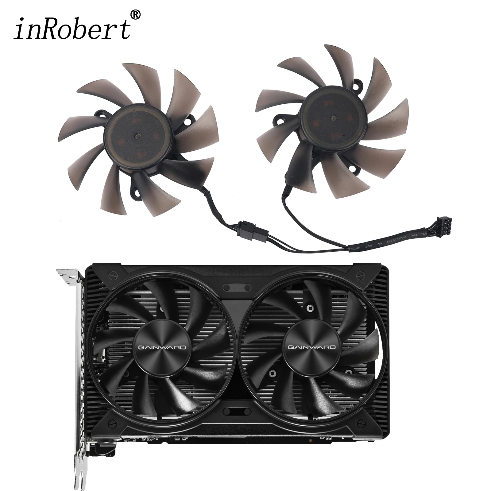 4Pin 75Mm Th8015S2H-Pab03 Per Palit Gtx1650 1650 Super Ventola Di Raffreddamento Della Scheda Grafica Per Pny Gtx 1630 Dual Video Card Ventola Di Raff