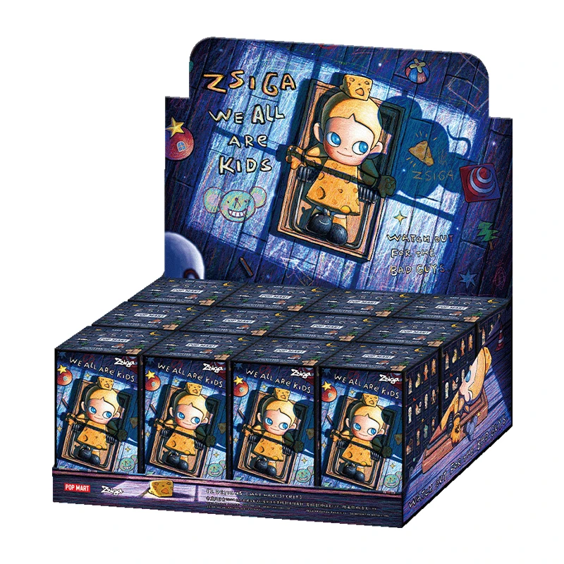 その他 POPMART Zsiga We all are kids Figuras de la serie POP MART Zsiga We All Are Kids, caja