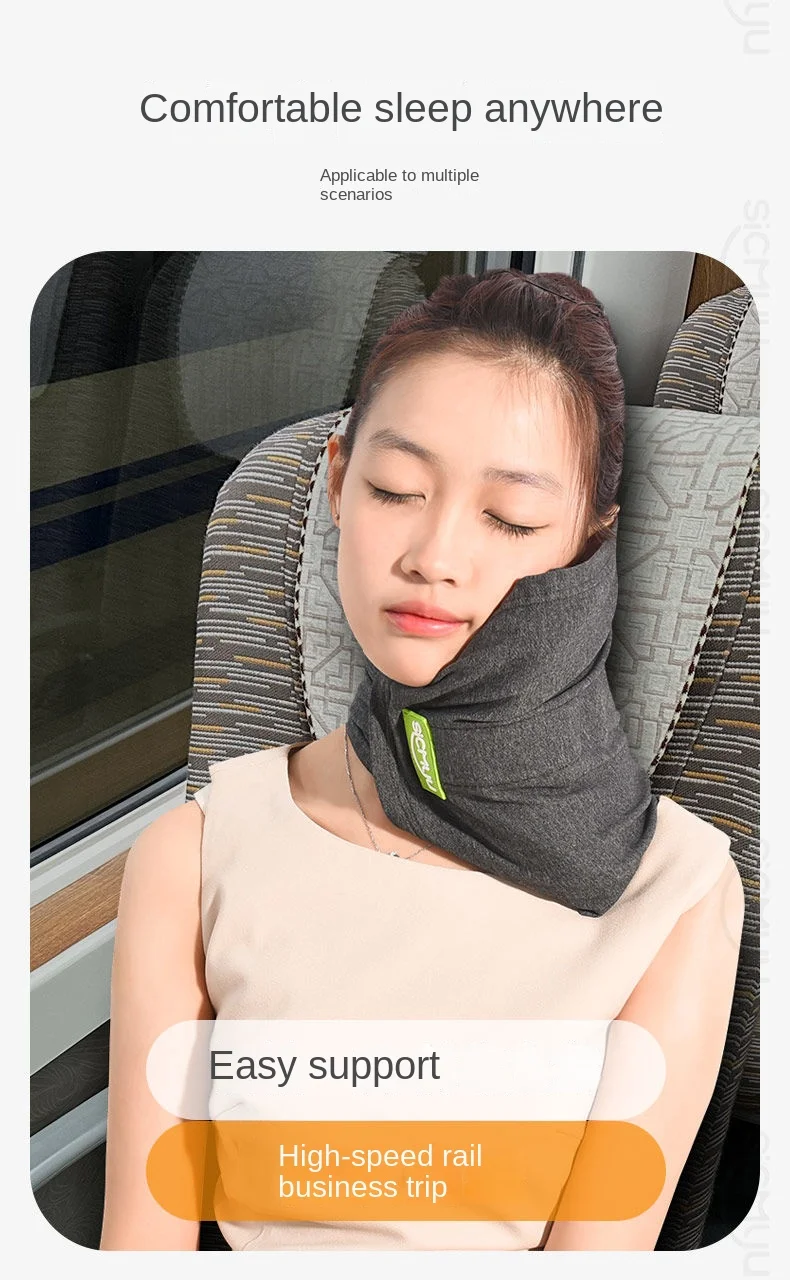 Almohada de viaje de espuma viscoelástica - Almohadas para dormir | Diversi™