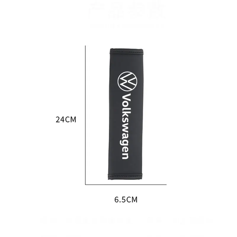 Car Seat Belt Shoulder Strap Cover Insurance Cover For Volkswagen VW Polo T5 T4 Golf 7 5 Caddy Passat B8 B6 Touran Accessories seat belt covers seat belt protector