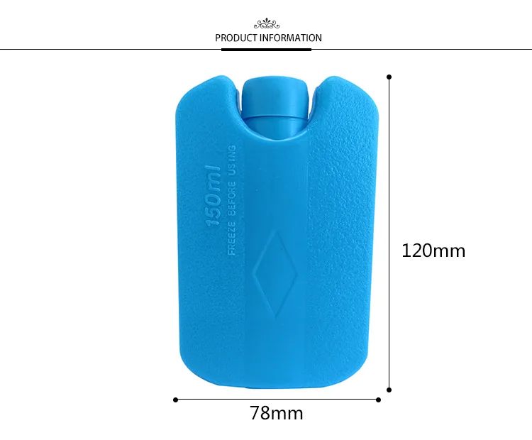 Reusable Freezer Cool Block Ice Pack Ice Bag Gel Ice Crystal Box 150ml Outdoor Picnic Travel Lunch Box Cooler Cold Storage images - 6