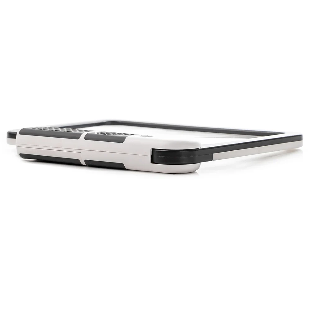 Hand-held Magnifying Glass with Gluing Handle Dimmable Reading Magnifier 48 LED Lights for Old People Seniors for Books Reading