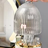Makeup Brush Holder 360° Rotating Makeup Brush Holder Dustproof Make Up Brush Container With Clear Acryliccover B 5
