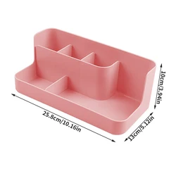 Elegant Cosmetic Storage Box for Makeup and Beauty Essentials (Pink)