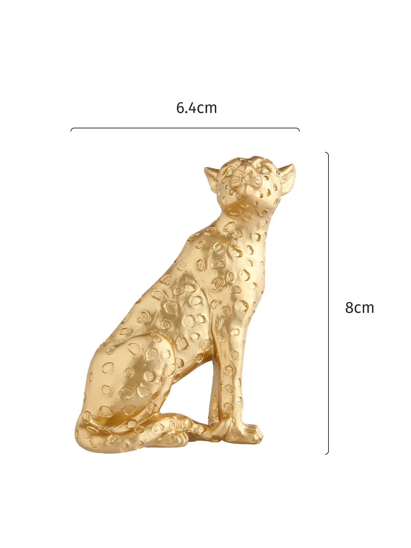1pc,  resin material leopard home switch decoration, cartoon style interior switch decoration crafts