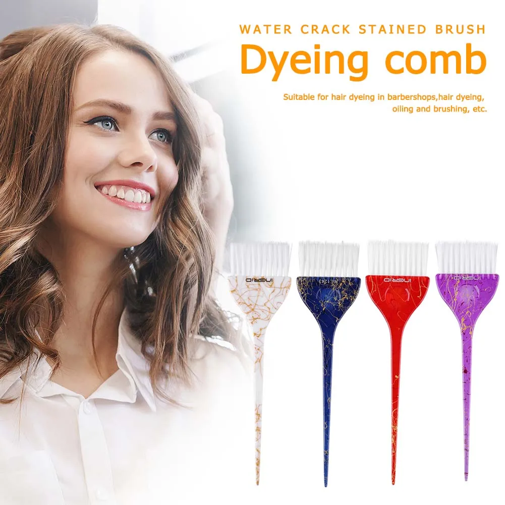 Portable Hair Tinting Tool Mini Light Dyeing Hair Brushes