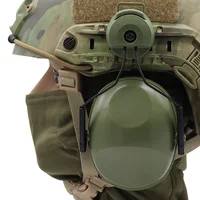 Anti-Noise Ear Plugs Tactical Hunting Ear Defenders Helmet Mounted Version EarMuff Hearing Protection Soundproof For Shooting 1