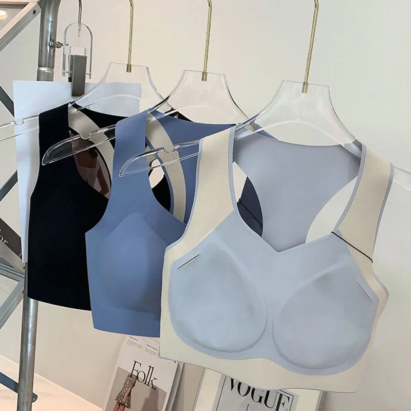 

Light Weight Sports Bra Shockproof Gym Top Women Training Breathable Push up Yoga Bra Women Sports Underwear Workout Tank Top