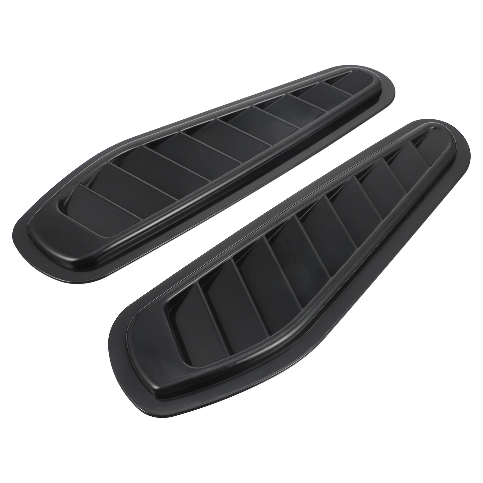 

Air Flow Intake Cover Car Intake Bonnet Vent Cover Decorative Scoop Bonnet Vent Hood Cover Universal Air Flow Vent Protection