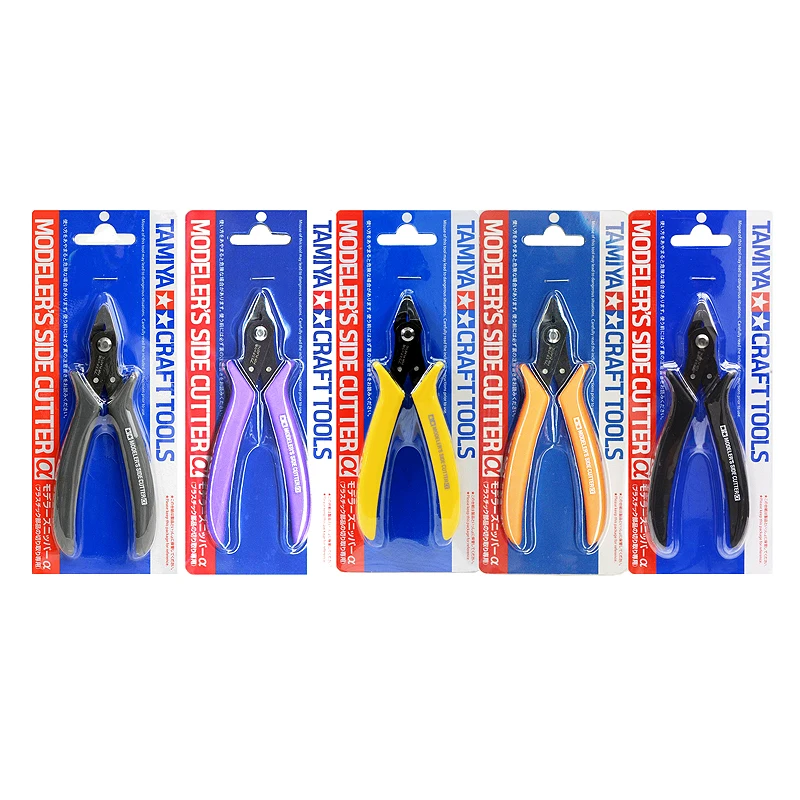 

Tamiya Carbon Steel Side Cutter Cutting Pliers Nipper Diagonal Plier DIY Hobby Art Handicraft Military Model Making Tools