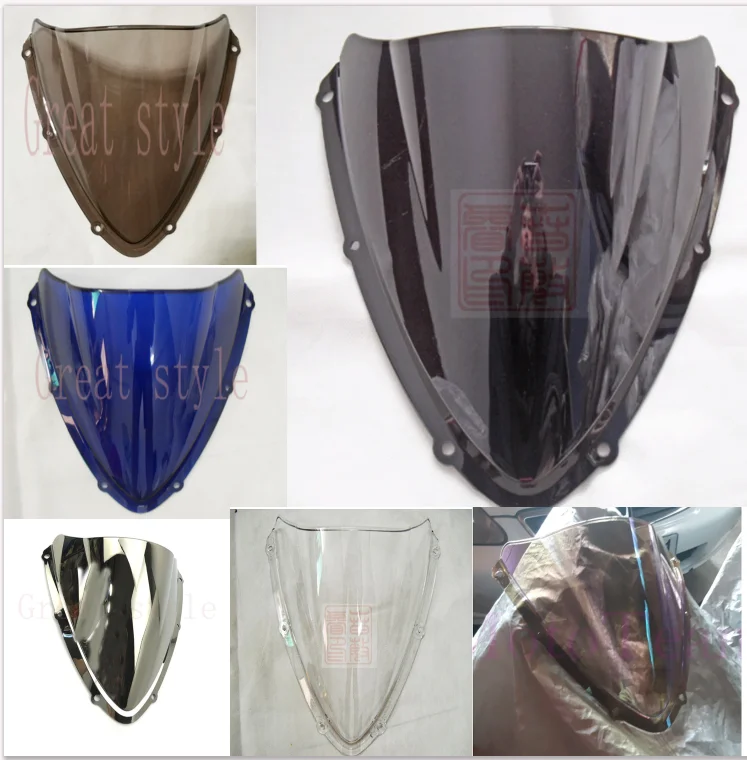 Motorcycle Windshield New motorcycle motorbike Windshield Windscreen For Suzuki GSXR600 GSXR 600 GSXR750 GSXR 750 K8 2008 2009 08 09 ABS
