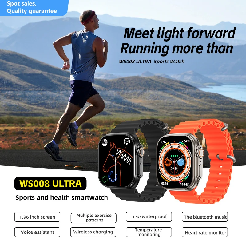 LEMFO  Ʈ ġ 8 Ʈ, NFC  ȭ, 49mm Ʈ ġ Ʈ ø 8 µ,   GPS Ʈ