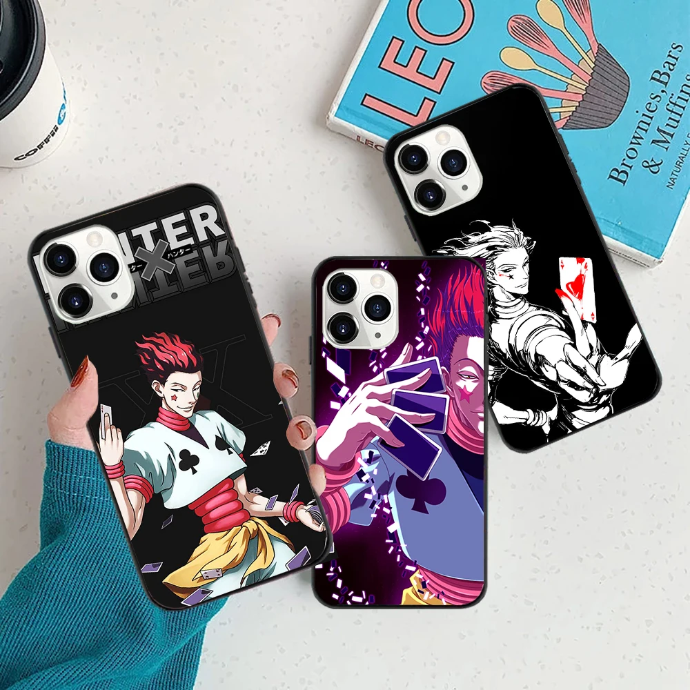 HisokaHunterxAnimeblackPhoneCaseforiPhone111213miniproXS