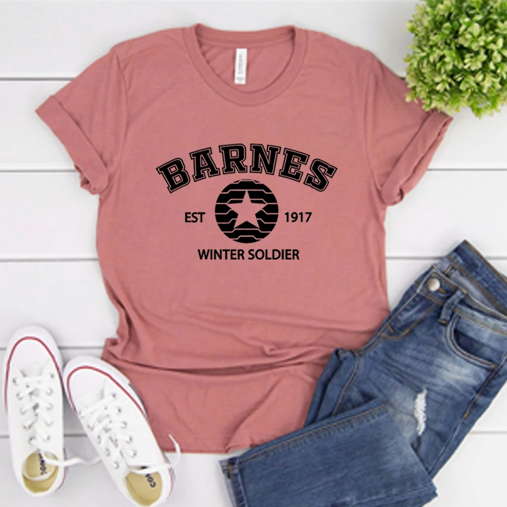 Vintage Thunder-Bolts T-Shirt Bucky Barnes Shirt Winter Soldat Shirts Vintage Movie Tee Unisex Kurzarm Tops Fans Geschenk – Detail 10