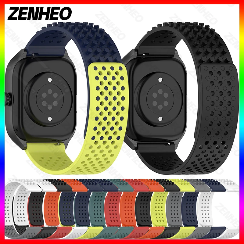 

20mm 22mm Pressing Watch Strap For Garmin Vivoactive 3 4 Band Watch Venu 2 2s SQ Forerunner 645 Silicone Wristband Belt Bracelet