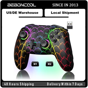 NC301 Hall Rocker Gamepad For Nintendo Switch/OLED/Lite/Android/IOS/ PC Steam Hall linear trigger Switch Controller 1