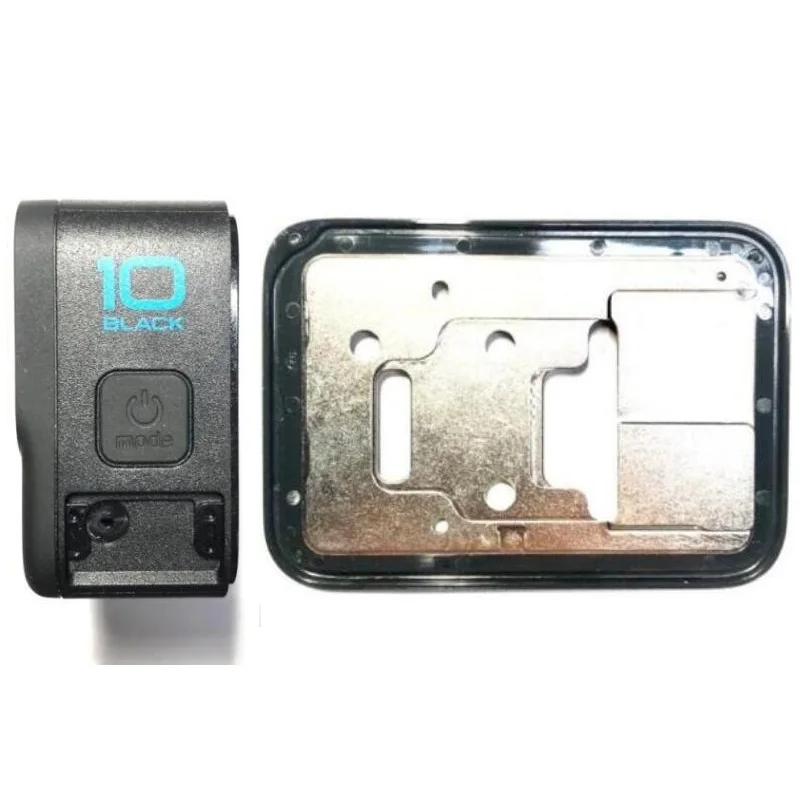 Manter Acessórios de Substituição para Gopro Hero 10 Quadro Preto Frame Tela Original Painel Frontal Proteger Case