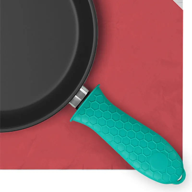 

Silicone Pot Handle Cover Heat Insulation Cover Temperature Resistant Silicone Pot Handle Anti-scald And Non-slip Soft Handle Co
