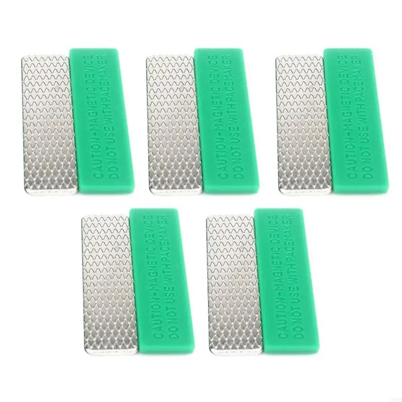 29ED 5Pcs 유니폼 재킷에 대 한 강력한 자기 이름 배지 홀더 이름 레이블 배지 자석 2 강도 자석 패스너