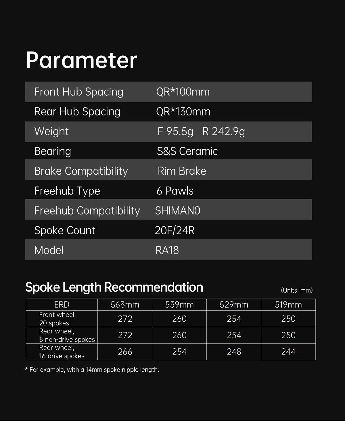 Fahrradnabe RA18 QR*100/QR*130 – Detail 8