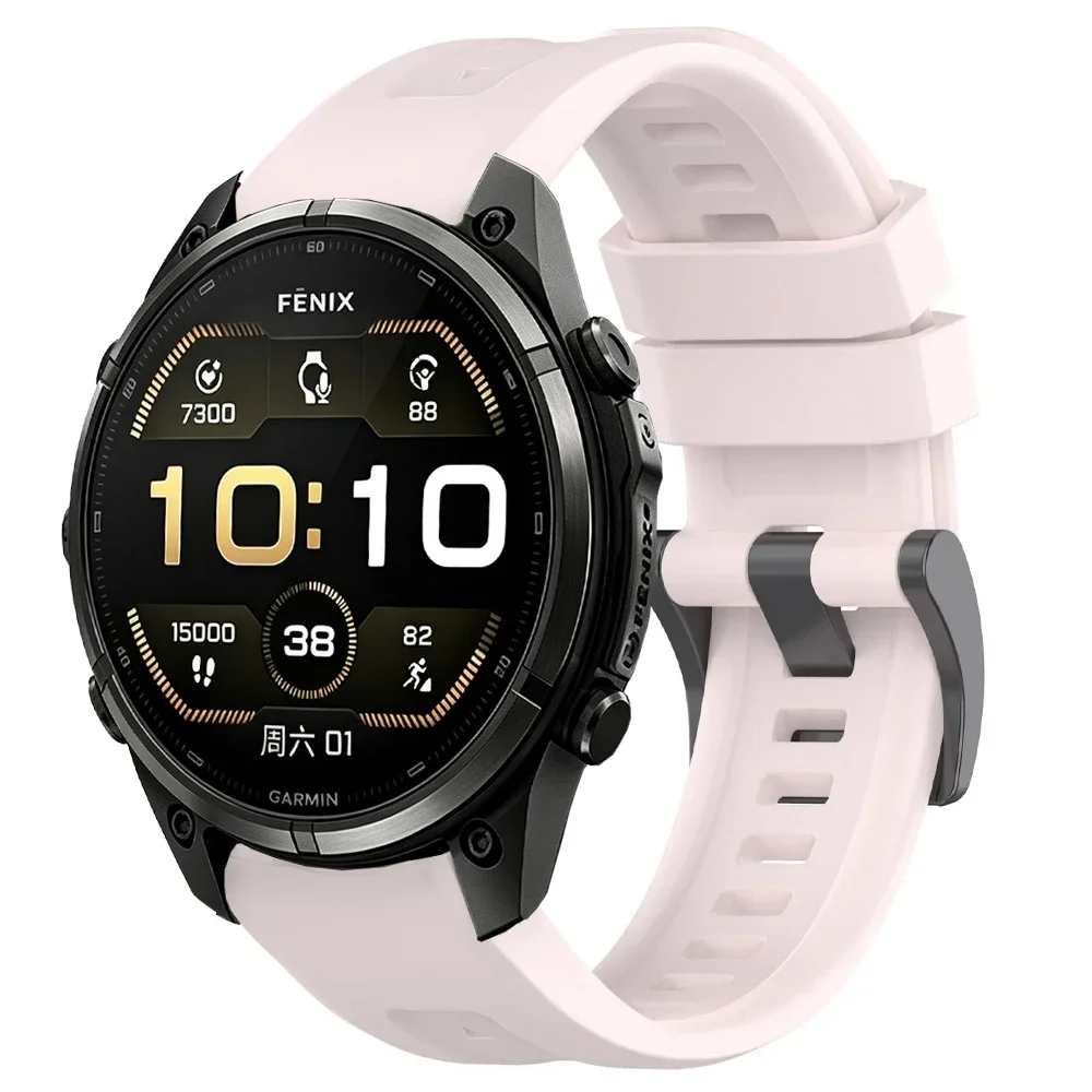 Quick Fit Silicone Band - Comfortable Replacement Bracelet for Smartwatches