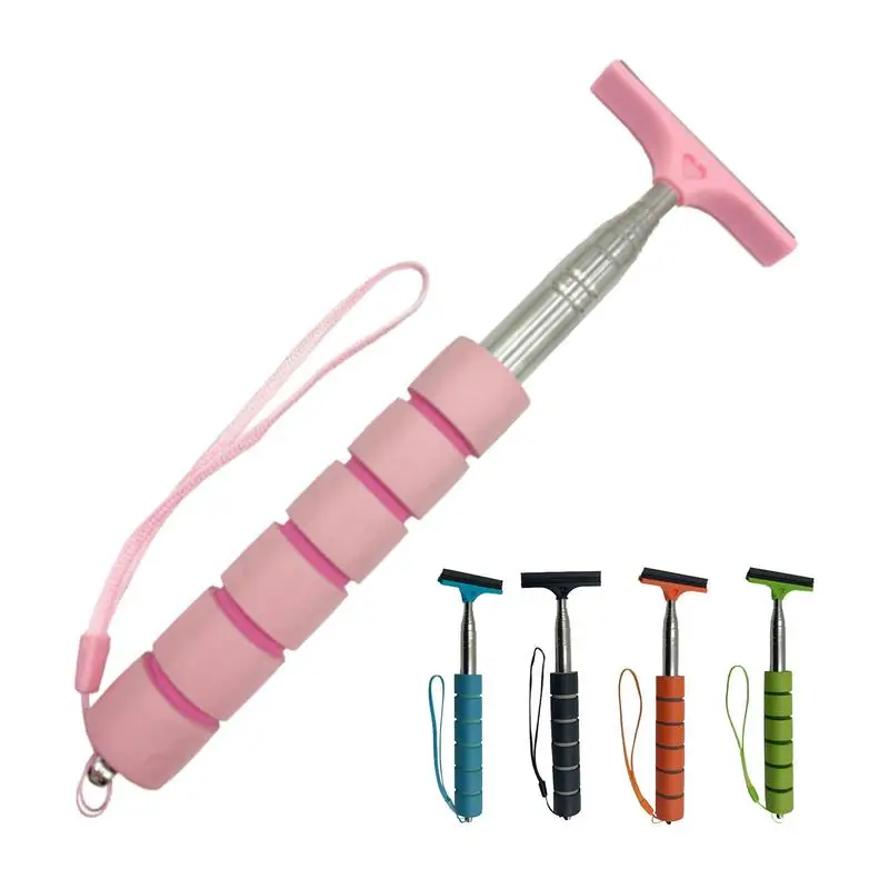 

Car Side Mirror Squeegee Portable Rainy Glass Window Cleaning Tool Retractable Rear-View Mirror Wiper with Extendable Handle