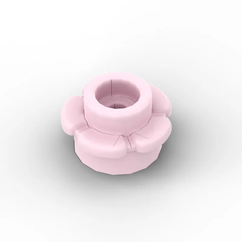 아동용 꽃 1x1 식물 빌딩 블록, MOC 부품, 창의적인 장난감, DIY 나무, 교육용 호환 24866, 500PCs