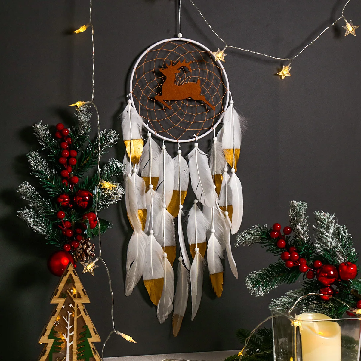10PCS Wooden Dream Catchers Kit for Kids Girls Unfinished Wood for DIY  Crafts Christmas Ornaments Hanging Decorations - AliExpress