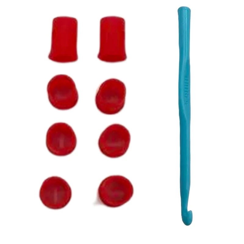 8-Piece High-Silicone Padel Vibration Dampeners with Ease Vibe Technology