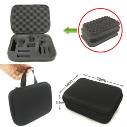 Waterproof Oxford Cloth Zipper Bag with Shockproof Padding - Versatile Storage Organizer (No.2 Black 3 layers)