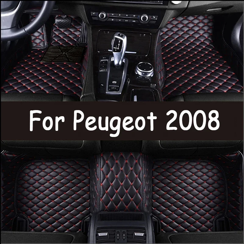 Alfombrilla A Medida Para Peugeot 208 (2014-2019) – Lado Conductor DHCarMats, Moqueta De Lujo Con Talonera Y Base Antideslizante