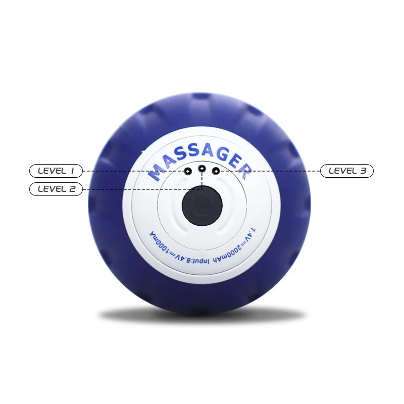 Massage Roller 3 Levels Intensity Vibration Ball Vibration Massage Ball Muscle And Plantar Fasciitis To Relieve Myofascial Pain