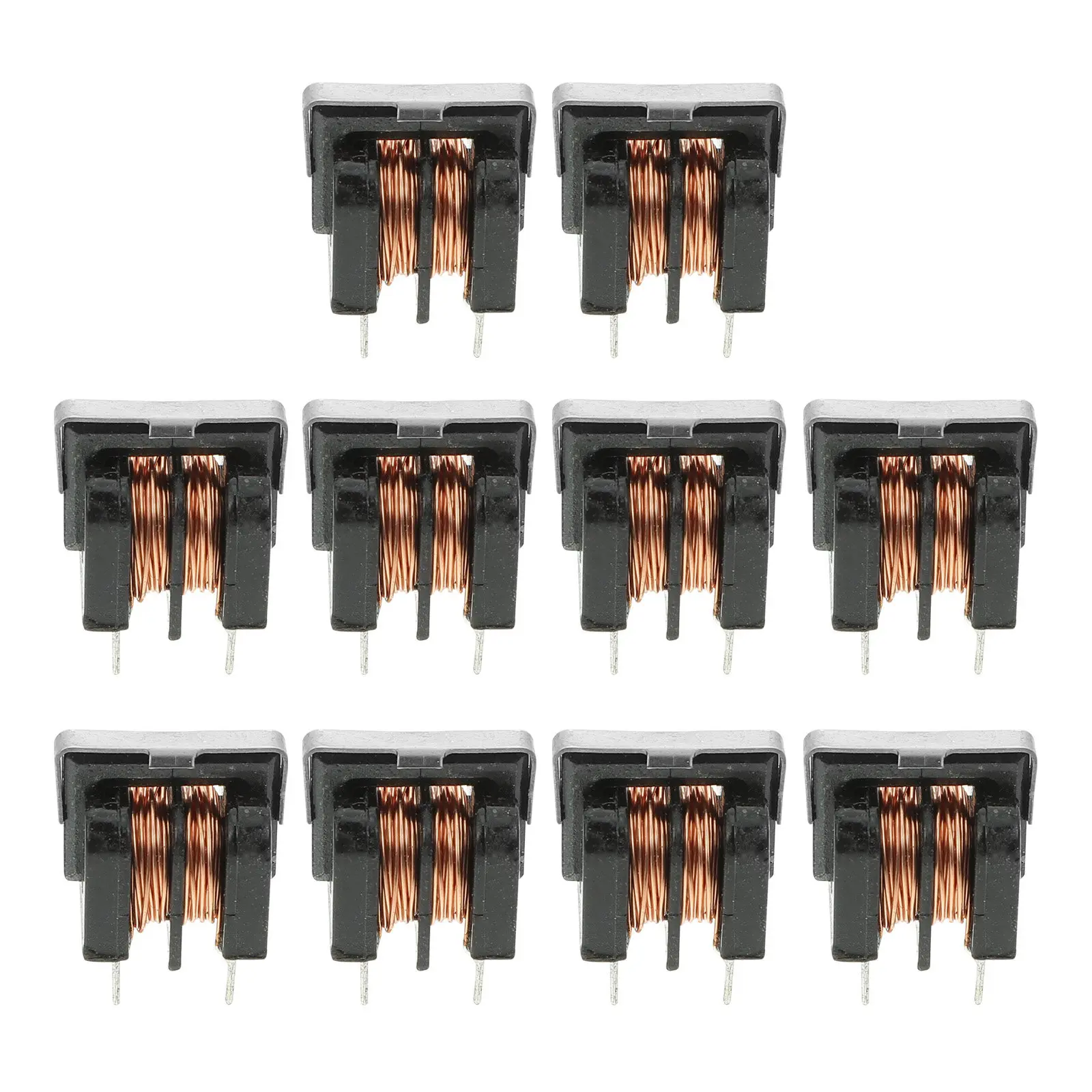 10Pcs 공통 모드 인덕터 필터 Uu9.8 7x8mm 5Mh 헤비 듀티 저저항 고신뢰성 Emi 억제 전원 공급 장치