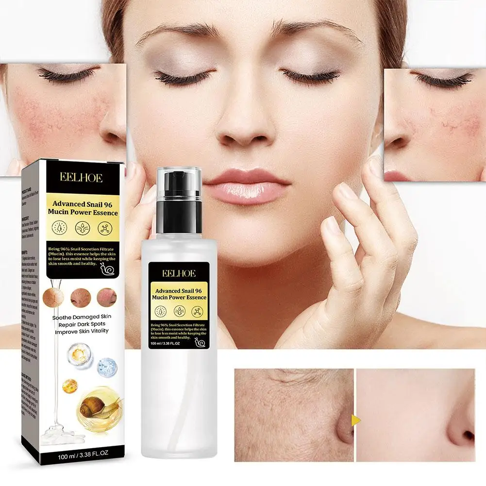 

Snail Mucin Anti Aging Serum Moisturizing Hydrating Spots Fine Anti-wrinkle Tightening Dark Acne Lines Firming Repairing Fa V3R5