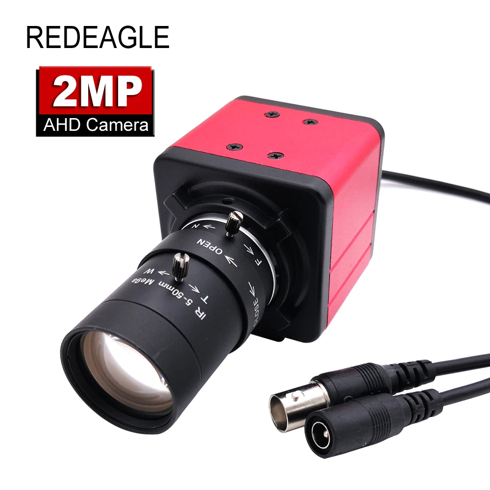 

REDEAGLE HD 2.8-12mm/5-50mm Varifocal Zoom Lens 2MP 1080P AHD CCTV Security Surveillance Box Camera UTC Support