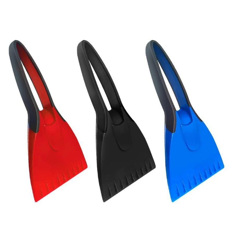 

Car Windshield Snow Shovel Car Windshield Ice Scraper Snow Shovel with Handle Silicone Window Ice Removal Tool