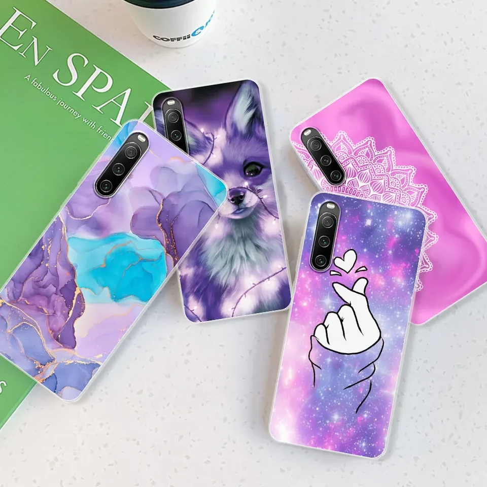 SHIEID Cover per Sony Xperia 10 IV Interno TPU Antiurto Portafoglio con