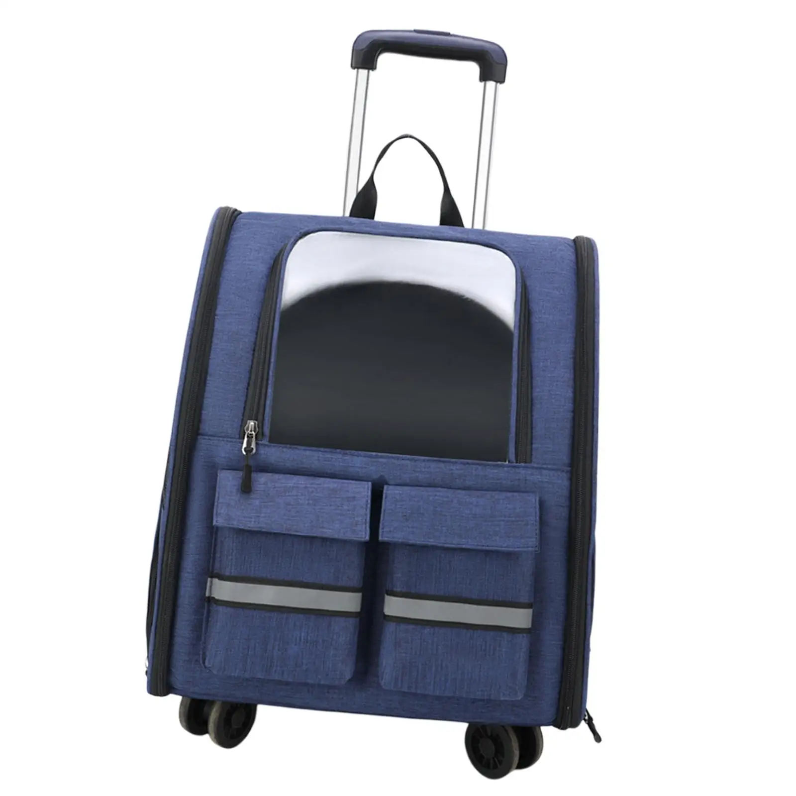 Cat Trolley Case Backpack Pet Carrier Tote for Transparent Travel Outdoor
