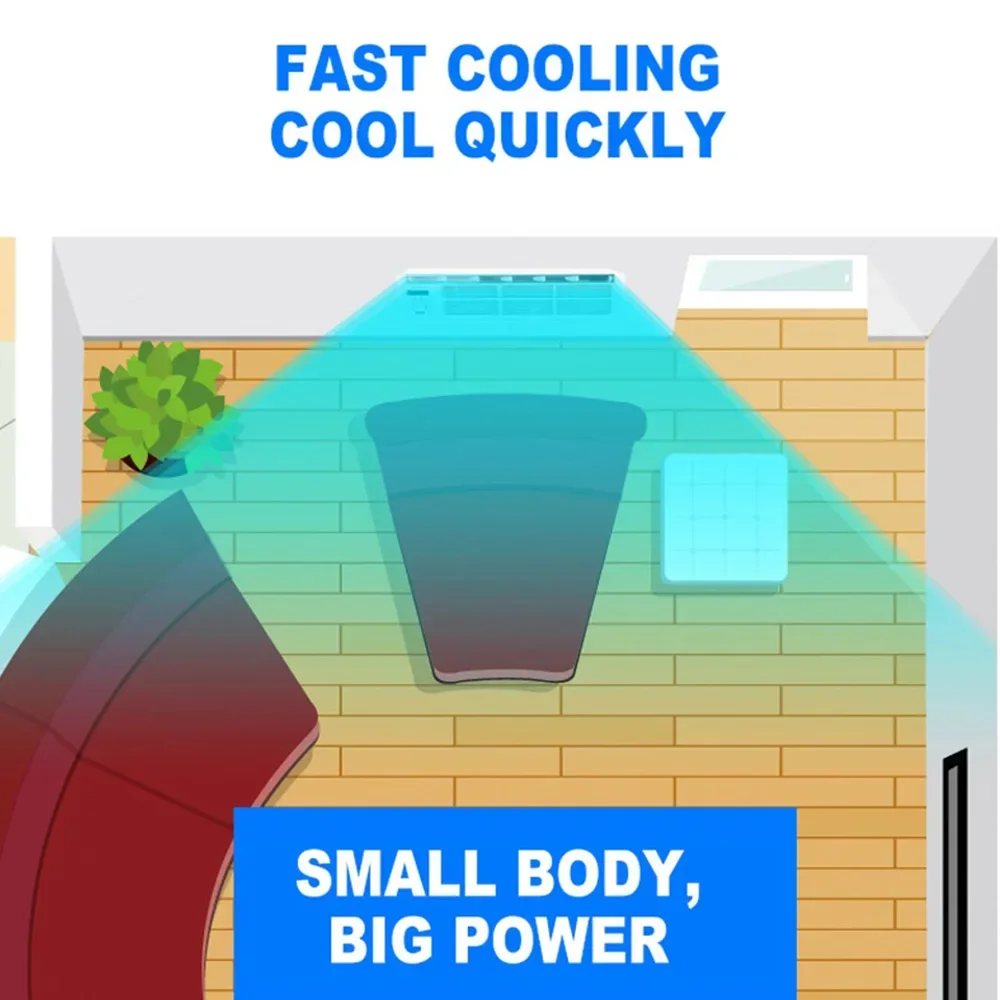 Household Air Conditioners Window Integrated Air Conditioning Cooling Machine Refrigeration aires acondicionados