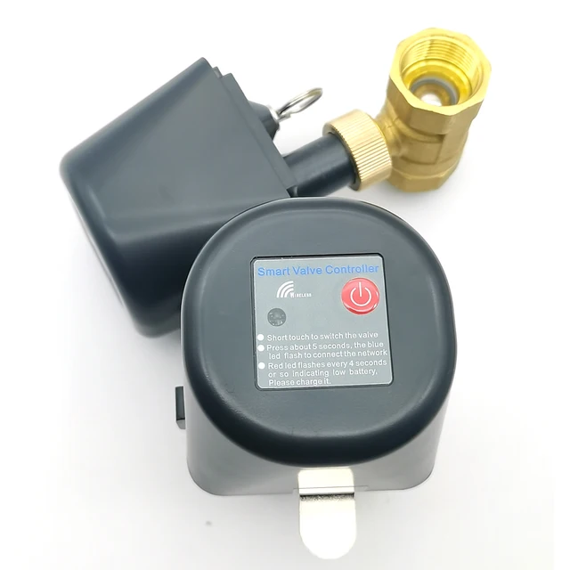Rechargeable Battery Zigbee Water Valve Tuya Controller Timer Automatic Irrigation Garden Regular Watering WIFI Remote Control 5