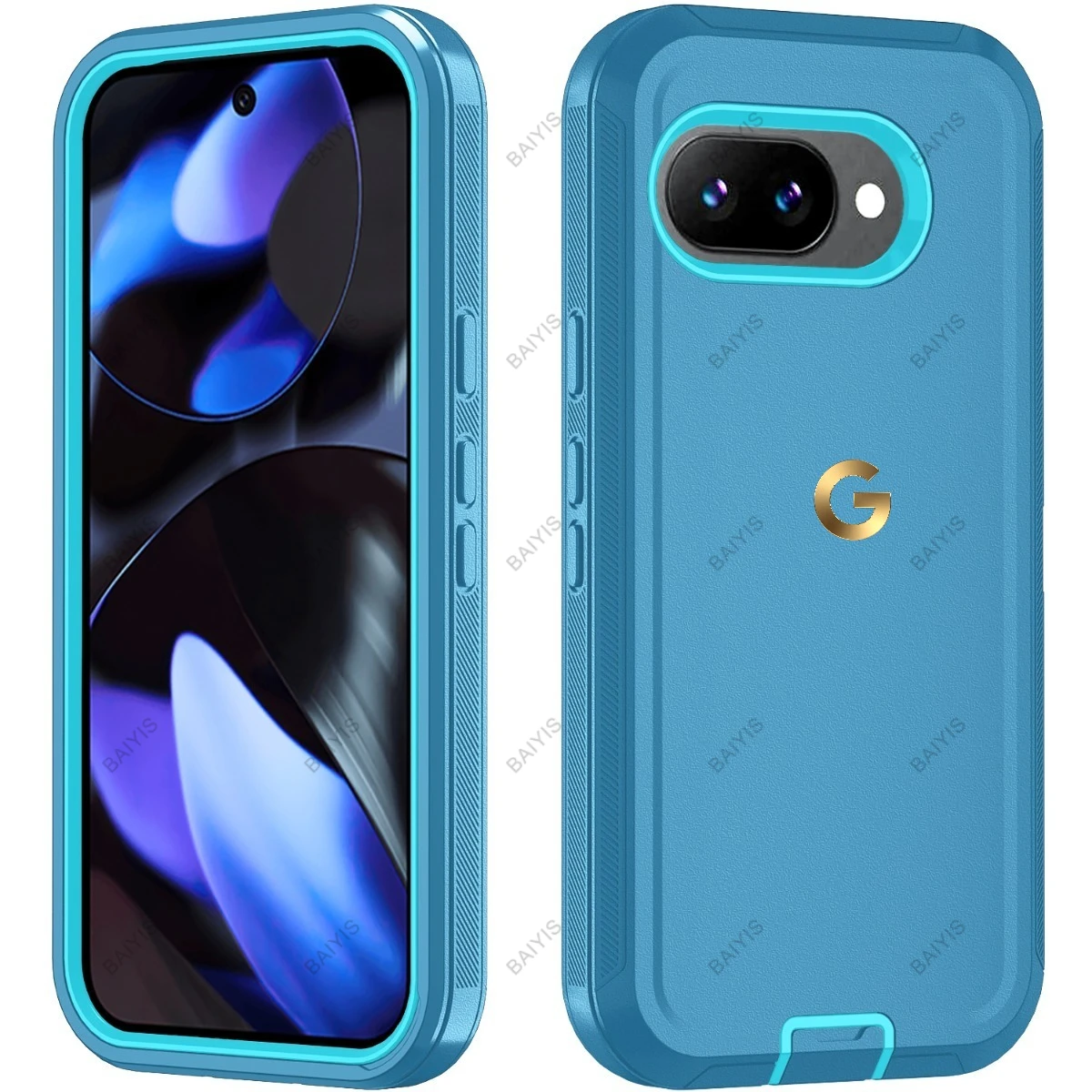 Premium 3-Layer Rugged Armor Protective Case – Heavy Duty Shockproof Cover