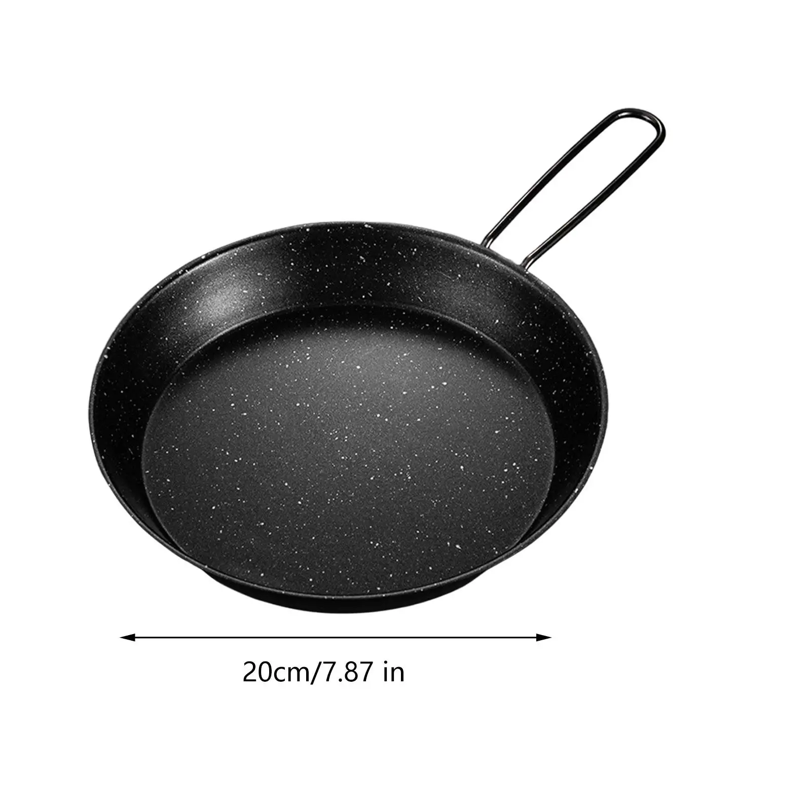 Camping Frying Pan Cooking Pan for Picnics Backyard Barbecue Outdoor Cooking 6