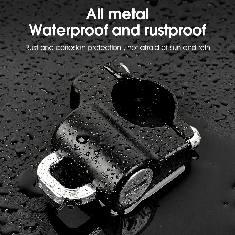 WEST BIKING Mini Bike Helmet Lock Portable Aluminum Alloy Bicycle Motorcycle Anti-theft Safety Lock MTB Road Bike Accessories