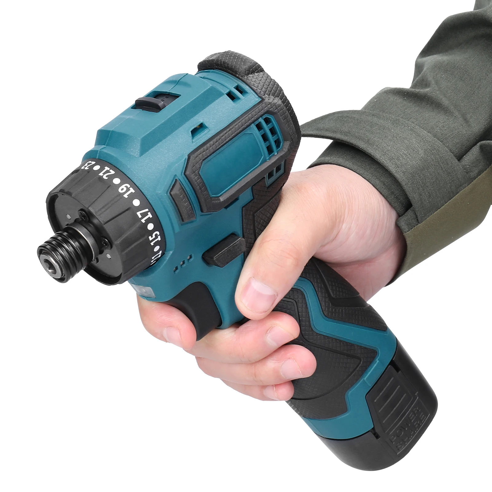 

18V Brushless Electric Screwdriver 2 Speed Control Modes Impact Electric Screw Driver Kit for 18V Battery Home Repairing Tool
