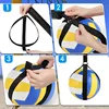 Practice Volleyball Spike Training Accessories Adjustable Trainer Volleyball Assist System Outdoor Volleyball Training Sports 4