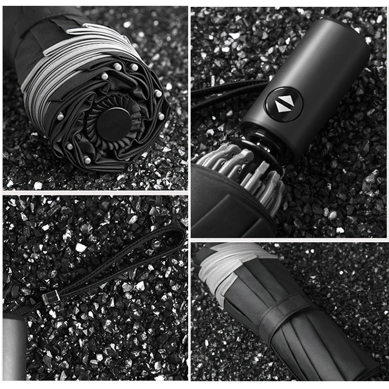 Umbrella Xiaomi Portable UV Folding Automatic Rain Wind Resistant Fashion Sun Reverse Parasol wind resistant umbrella folding umbrella automatic sun umbrella reverse folding umbrella automatic umbrella windproof umbrella sun umbrella