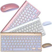 2.4Ghz Ultra-Thin Wireless Keyboard And Mouse Combo With USB Receiver Mouse Keyboard Set For Apple PC WindowsXP/7/8/10 - Image 2